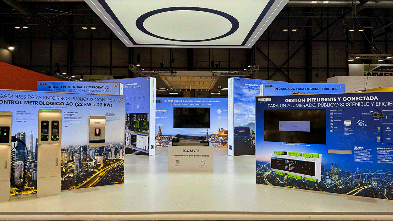 Imagen del stand de ORBIS en Matelec 2025